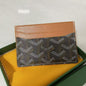 Goyard Fashion Card Holder for Men and Women, Multi-functional Wallet with Card and ID Slots, Casual Everyday Compact Card Case