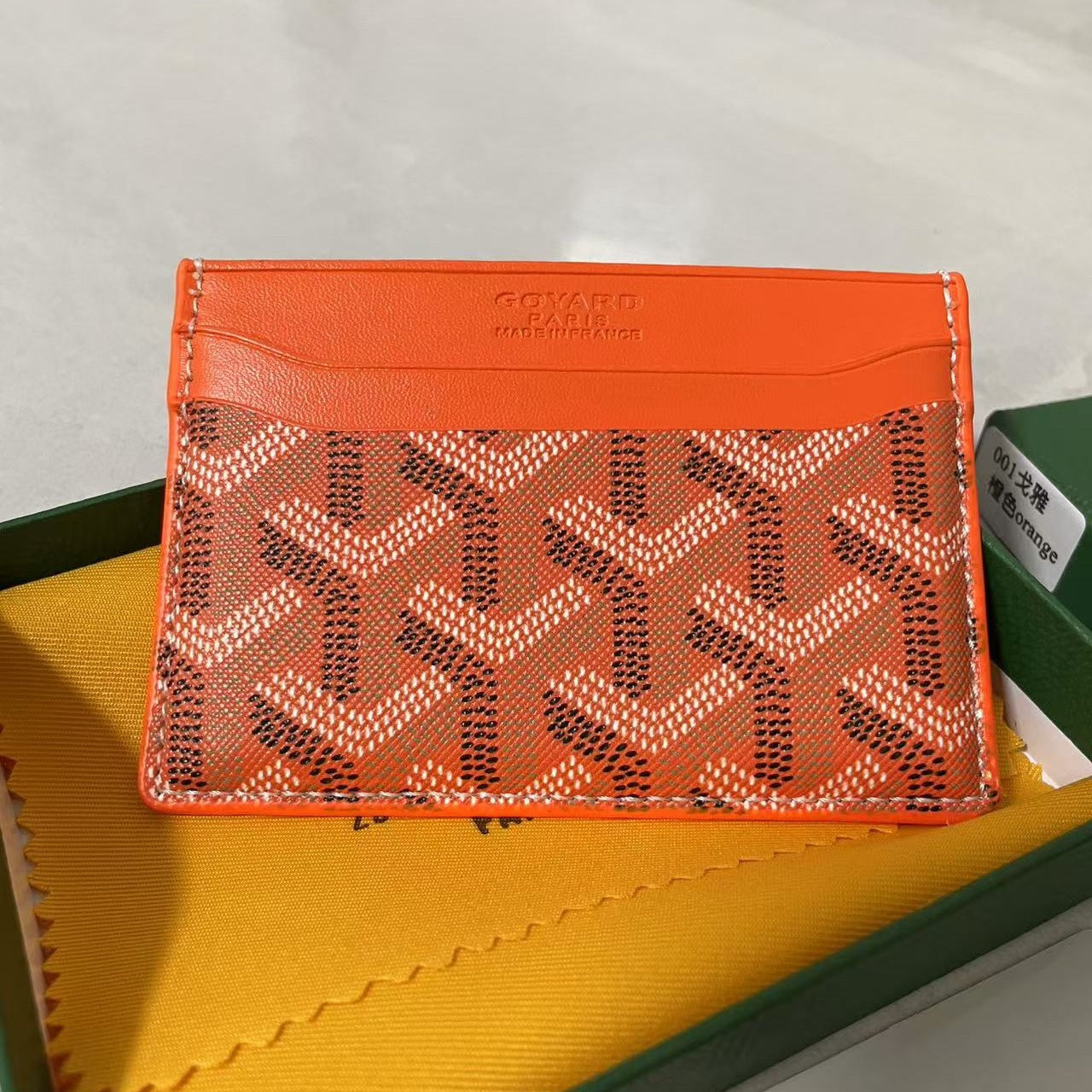 Goyard Fashion Card Holder for Men and Women, Multi-functional Wallet with Card and ID Slots, Casual Everyday Compact Card Case