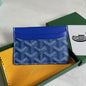 Goyard Fashion Card Holder for Men and Women, Multi-functional Wallet with Card and ID Slots, Casual Everyday Compact Card Case