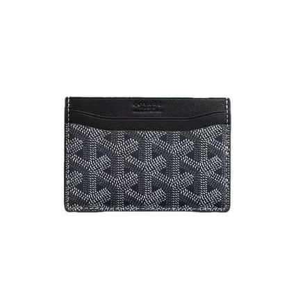 Goyard Fashion Card Holder for Men and Women, Multi-functional Wallet with Card and ID Slots, Casual Everyday Compact Card Case